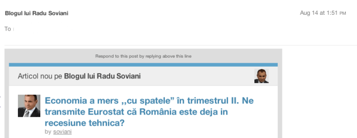 confirmare publicare