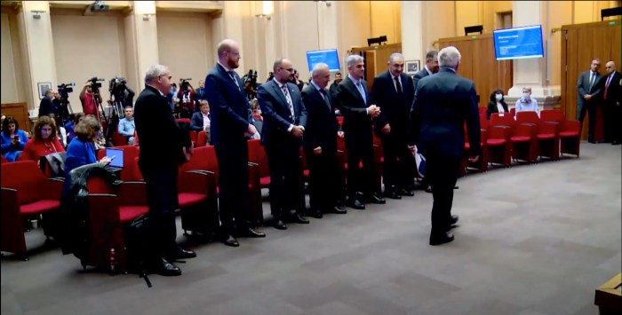 Isarescu has left the building.